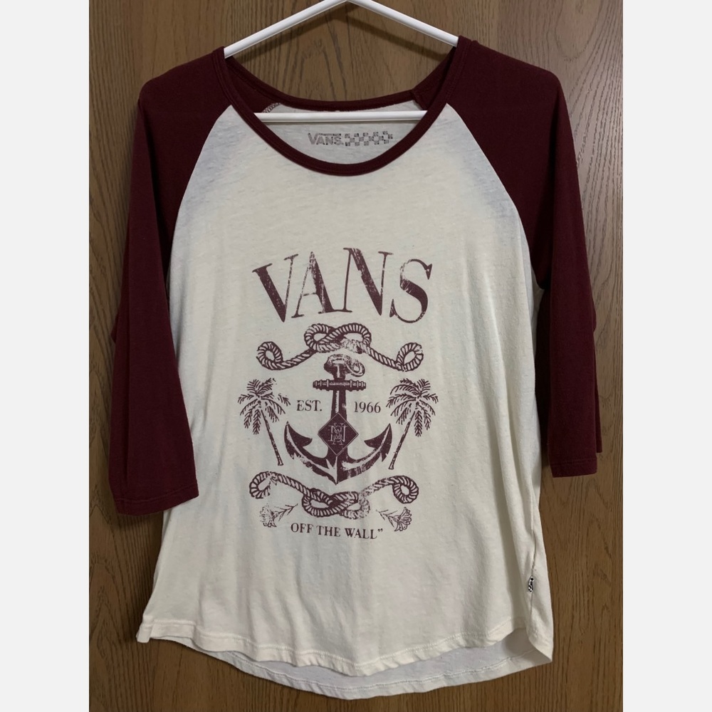 Vans Off The Wall 3/4 Sleeve T-Shirt